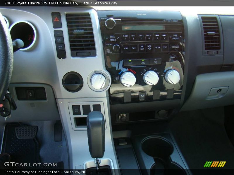 Black / Graphite Gray 2008 Toyota Tundra SR5 TRD Double Cab