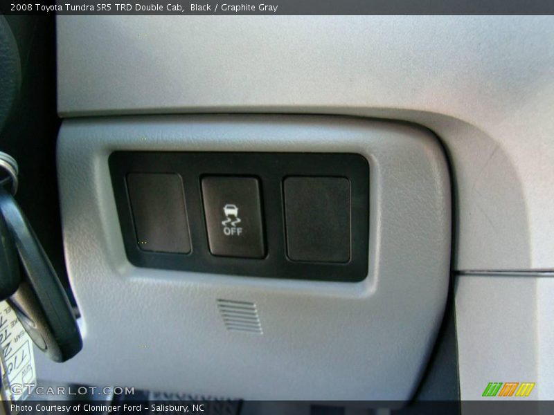 Black / Graphite Gray 2008 Toyota Tundra SR5 TRD Double Cab