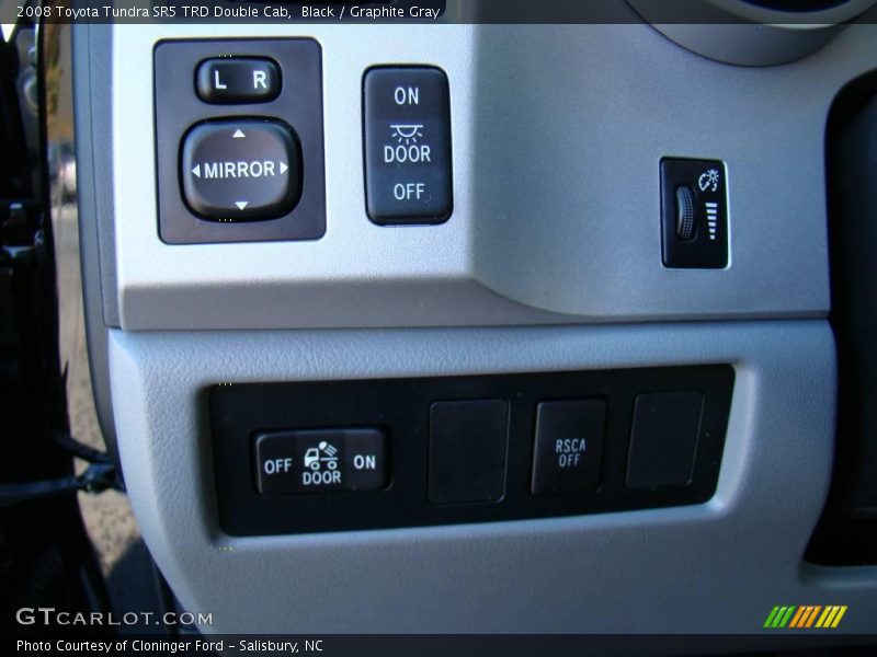 Black / Graphite Gray 2008 Toyota Tundra SR5 TRD Double Cab