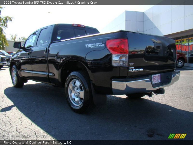 Black / Graphite Gray 2008 Toyota Tundra SR5 TRD Double Cab