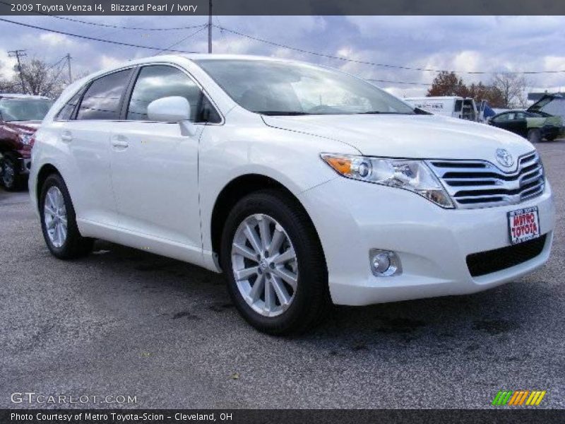 Blizzard Pearl / Ivory 2009 Toyota Venza I4