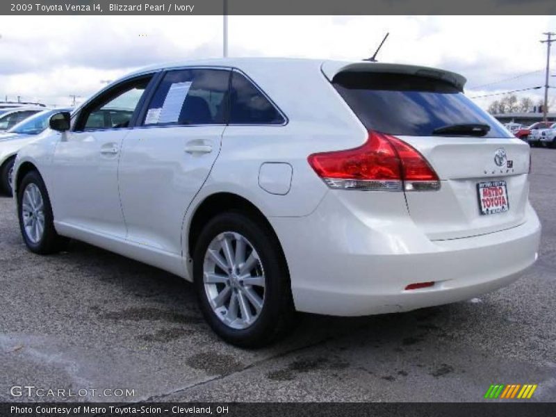 Blizzard Pearl / Ivory 2009 Toyota Venza I4