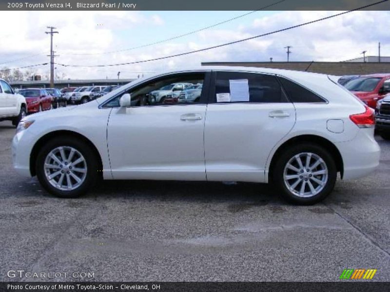 Blizzard Pearl / Ivory 2009 Toyota Venza I4
