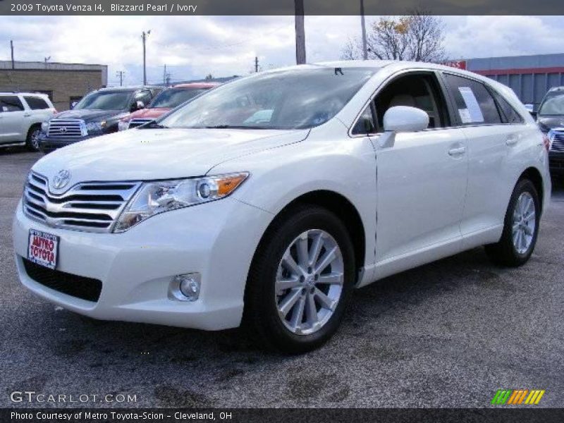 Blizzard Pearl / Ivory 2009 Toyota Venza I4