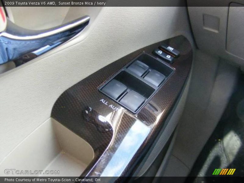 Sunset Bronze Mica / Ivory 2009 Toyota Venza V6 AWD