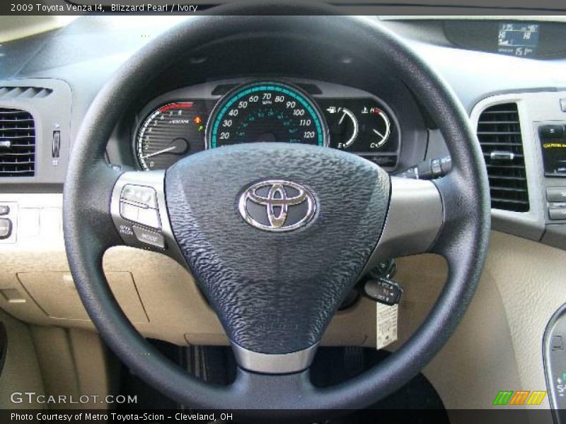 Blizzard Pearl / Ivory 2009 Toyota Venza I4
