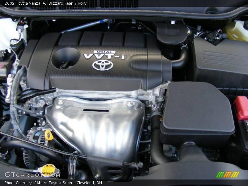 Blizzard Pearl / Ivory 2009 Toyota Venza I4
