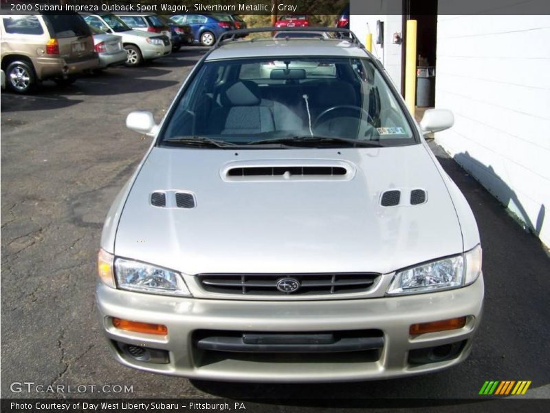 Silverthorn Metallic / Gray 2000 Subaru Impreza Outback Sport Wagon