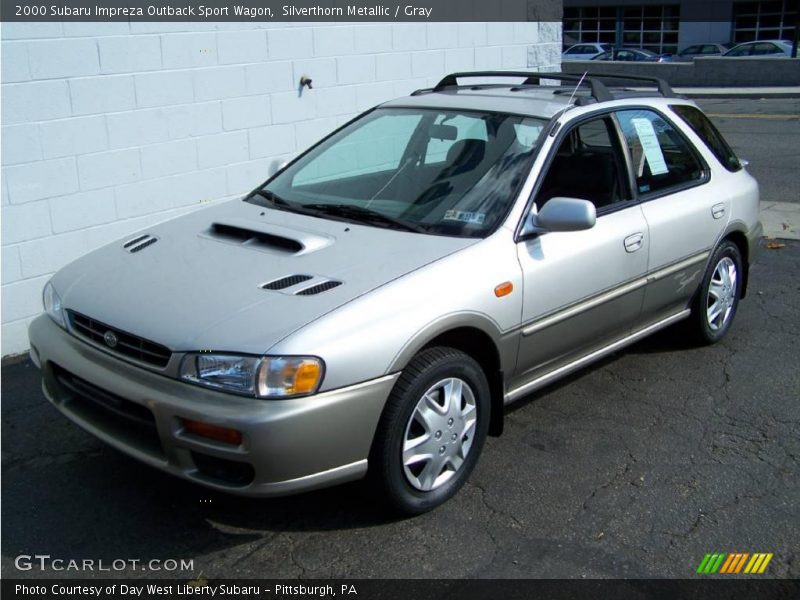 Silverthorn Metallic / Gray 2000 Subaru Impreza Outback Sport Wagon