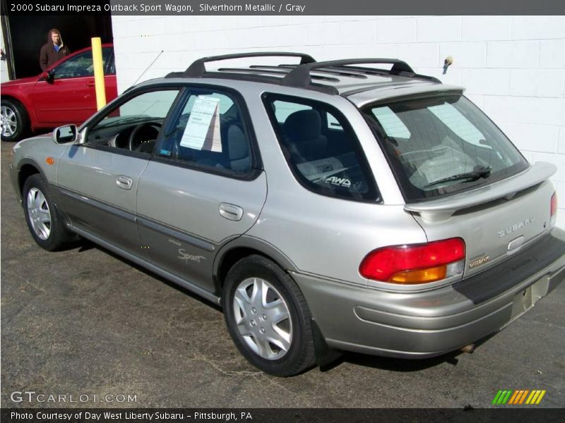 Silverthorn Metallic / Gray 2000 Subaru Impreza Outback Sport Wagon