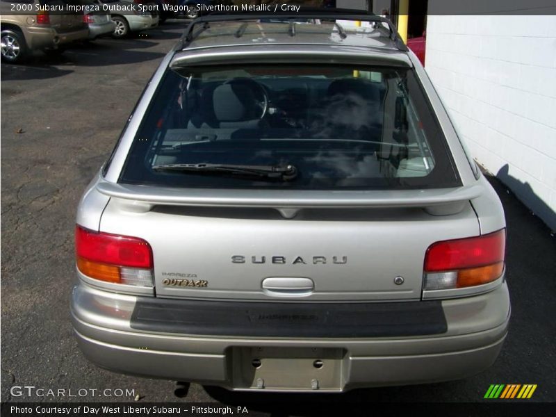 Silverthorn Metallic / Gray 2000 Subaru Impreza Outback Sport Wagon