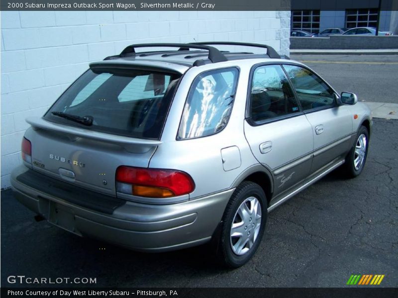 Silverthorn Metallic / Gray 2000 Subaru Impreza Outback Sport Wagon