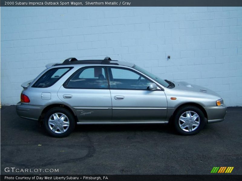 Silverthorn Metallic / Gray 2000 Subaru Impreza Outback Sport Wagon