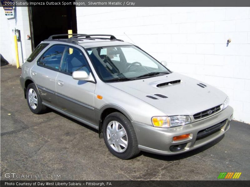 Silverthorn Metallic / Gray 2000 Subaru Impreza Outback Sport Wagon