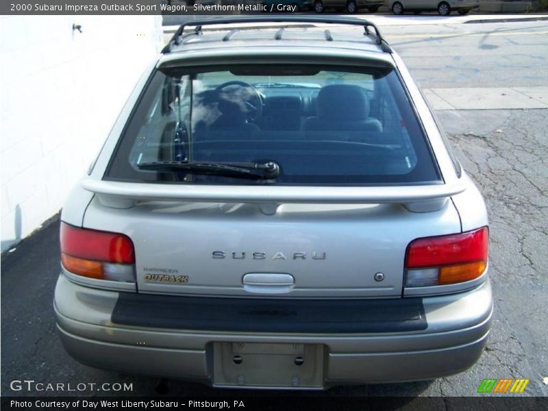 Silverthorn Metallic / Gray 2000 Subaru Impreza Outback Sport Wagon