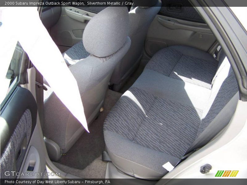 Silverthorn Metallic / Gray 2000 Subaru Impreza Outback Sport Wagon