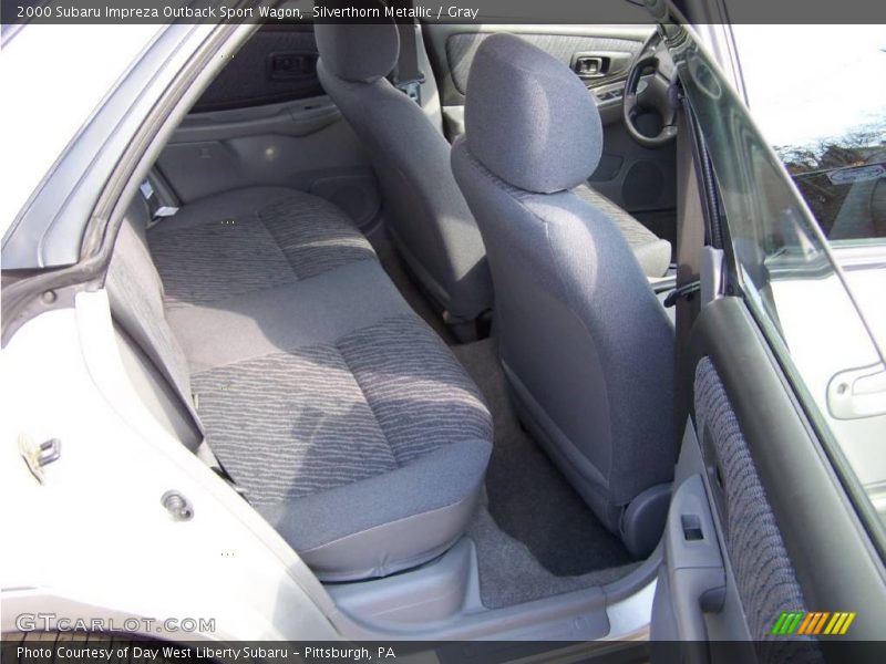 Silverthorn Metallic / Gray 2000 Subaru Impreza Outback Sport Wagon