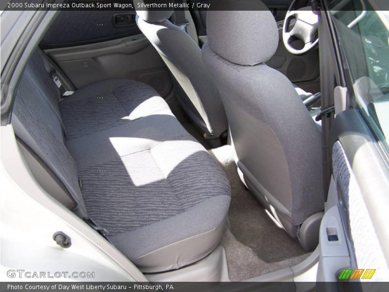 Silverthorn Metallic / Gray 2000 Subaru Impreza Outback Sport Wagon