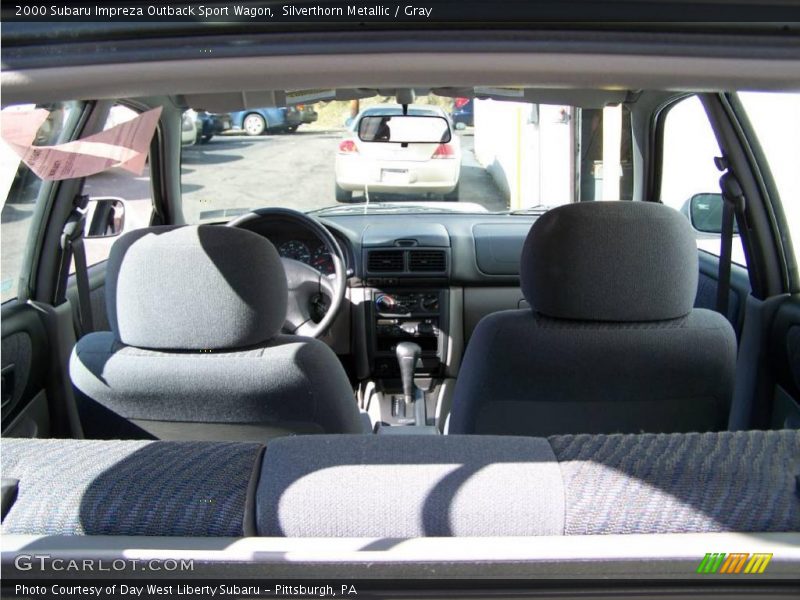 Silverthorn Metallic / Gray 2000 Subaru Impreza Outback Sport Wagon