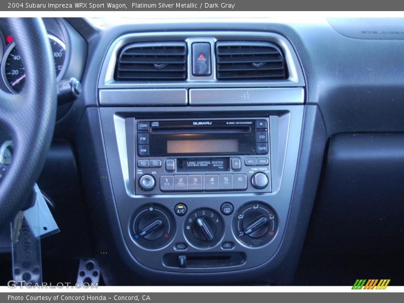 Platinum Silver Metallic / Dark Gray 2004 Subaru Impreza WRX Sport Wagon