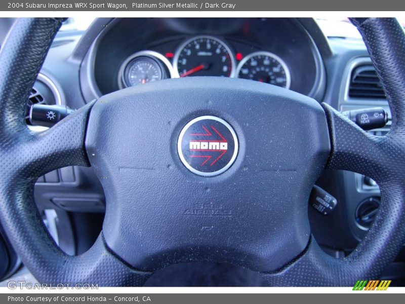 Platinum Silver Metallic / Dark Gray 2004 Subaru Impreza WRX Sport Wagon