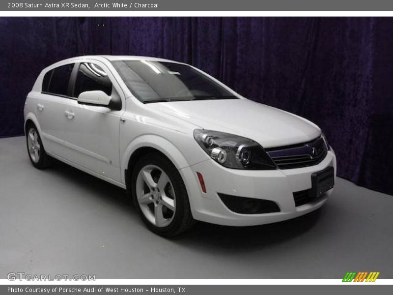 Arctic White / Charcoal 2008 Saturn Astra XR Sedan