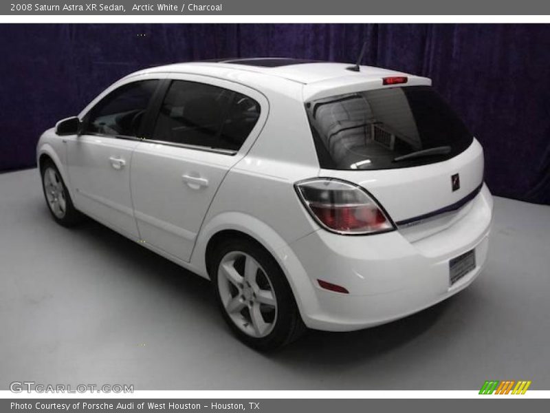 Arctic White / Charcoal 2008 Saturn Astra XR Sedan