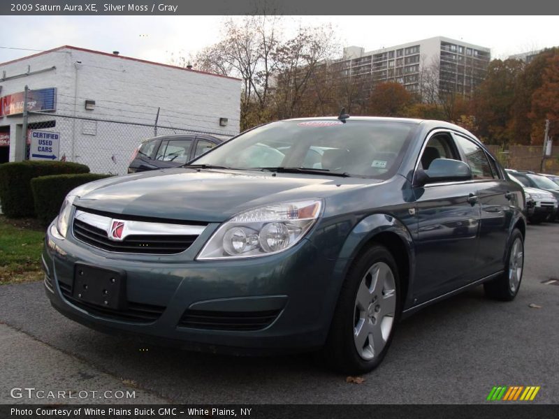 Silver Moss / Gray 2009 Saturn Aura XE