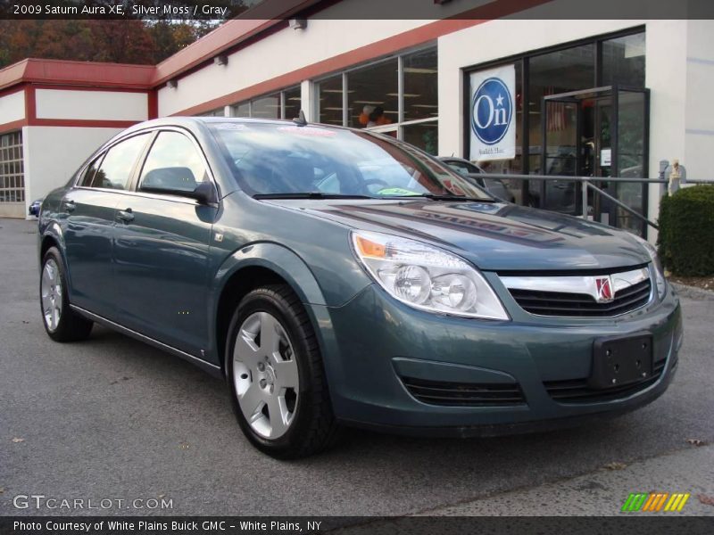 Front 3/4 View of 2009 Aura XE