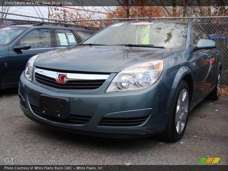 Silver Moss / Gray 2009 Saturn Aura XE