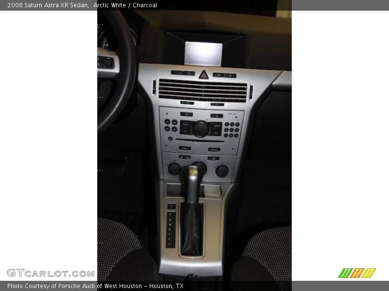 Arctic White / Charcoal 2008 Saturn Astra XR Sedan