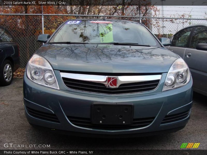 Silver Moss / Gray 2009 Saturn Aura XE