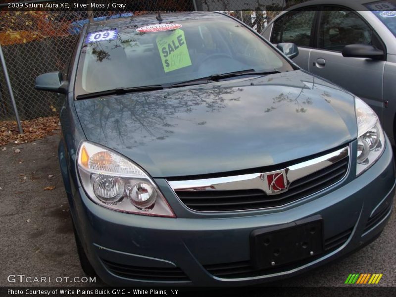 Silver Moss / Gray 2009 Saturn Aura XE