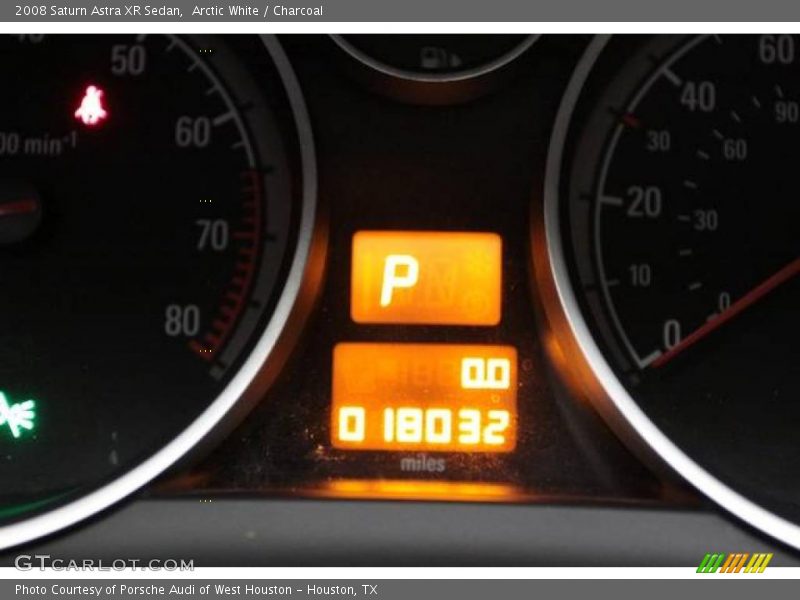 Arctic White / Charcoal 2008 Saturn Astra XR Sedan