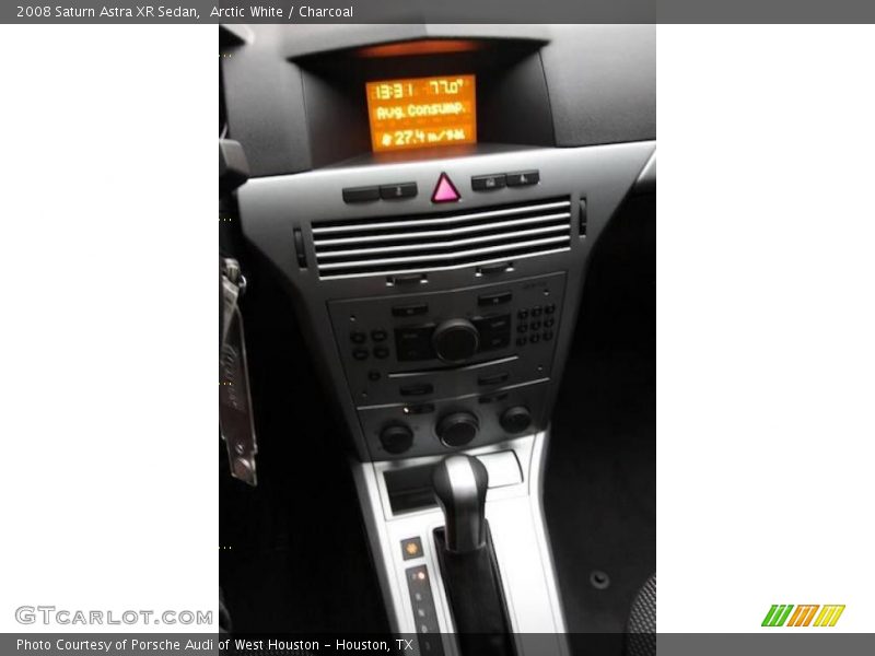 Arctic White / Charcoal 2008 Saturn Astra XR Sedan