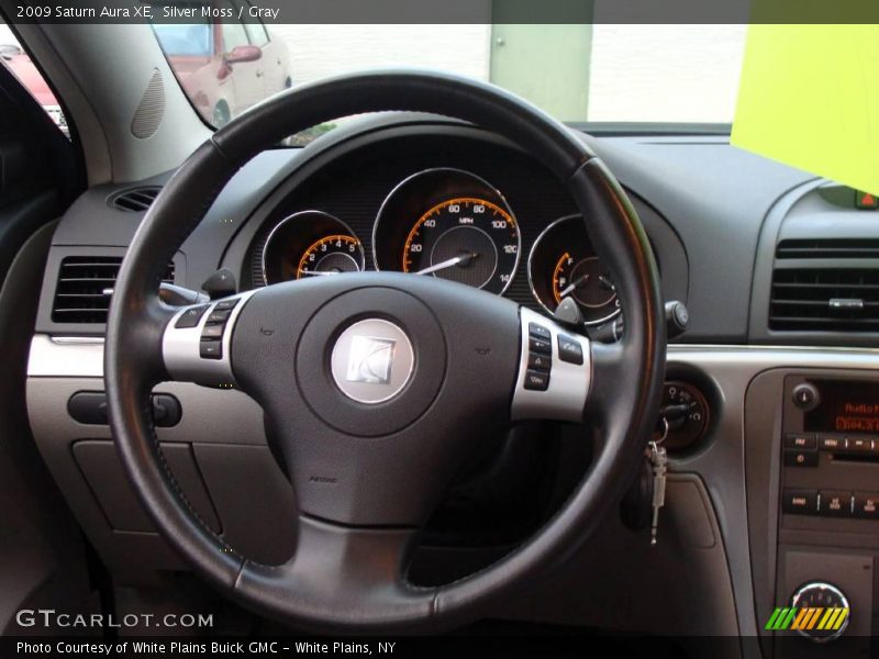 Silver Moss / Gray 2009 Saturn Aura XE