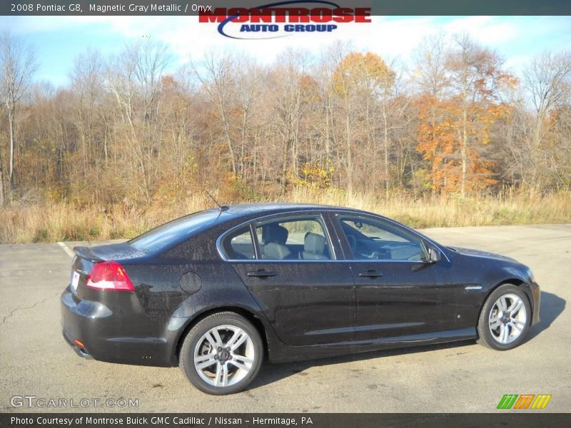 Magnetic Gray Metallic / Onyx 2008 Pontiac G8