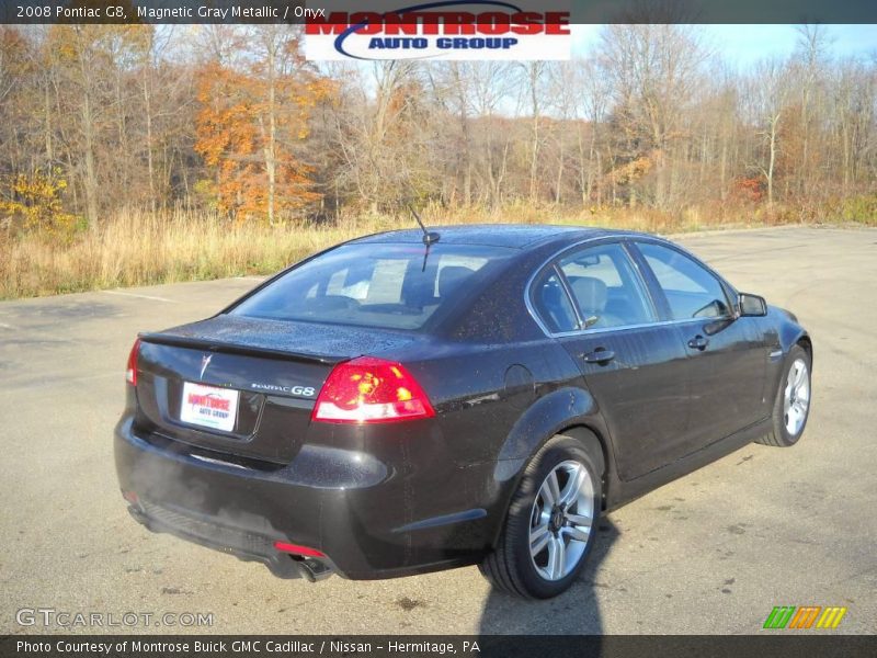 Magnetic Gray Metallic / Onyx 2008 Pontiac G8