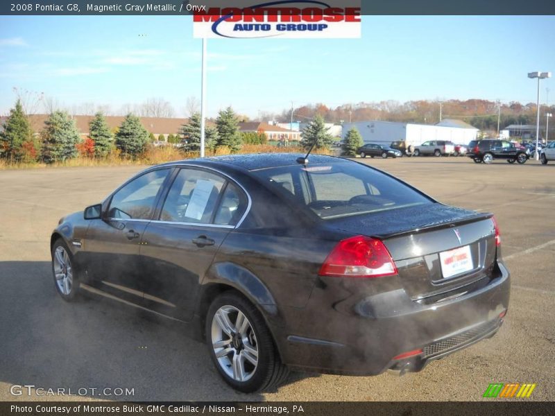 Magnetic Gray Metallic / Onyx 2008 Pontiac G8
