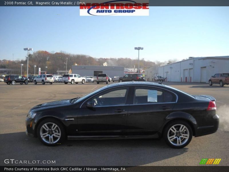 Magnetic Gray Metallic / Onyx 2008 Pontiac G8