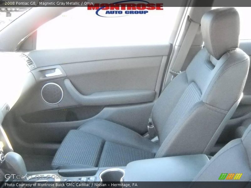Magnetic Gray Metallic / Onyx 2008 Pontiac G8