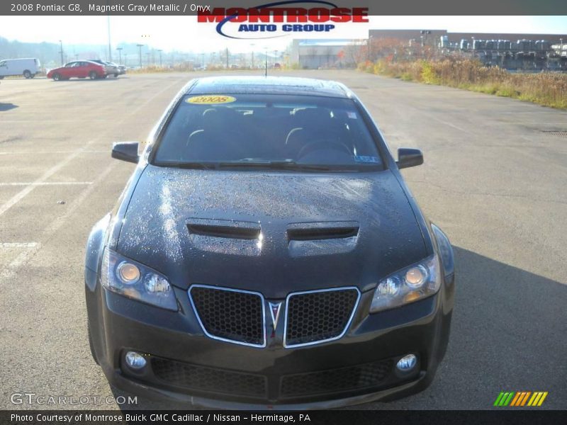 Magnetic Gray Metallic / Onyx 2008 Pontiac G8