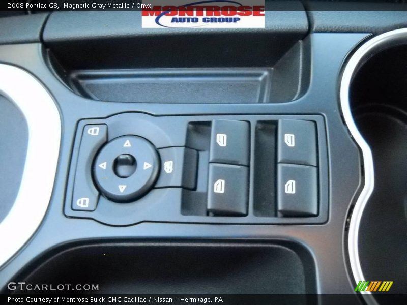 Magnetic Gray Metallic / Onyx 2008 Pontiac G8