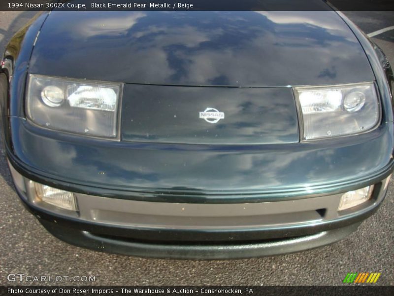 Black Emerald Pearl Metallic / Beige 1994 Nissan 300ZX Coupe
