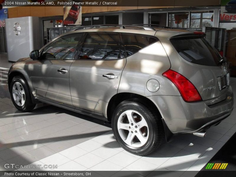 Polished Pewter Metallic / Charcoal 2004 Nissan Murano SL AWD