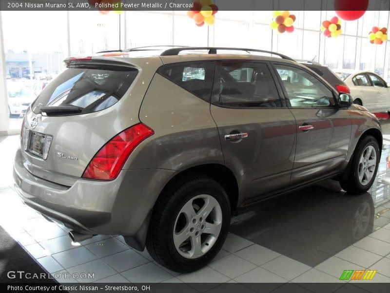 Polished Pewter Metallic / Charcoal 2004 Nissan Murano SL AWD