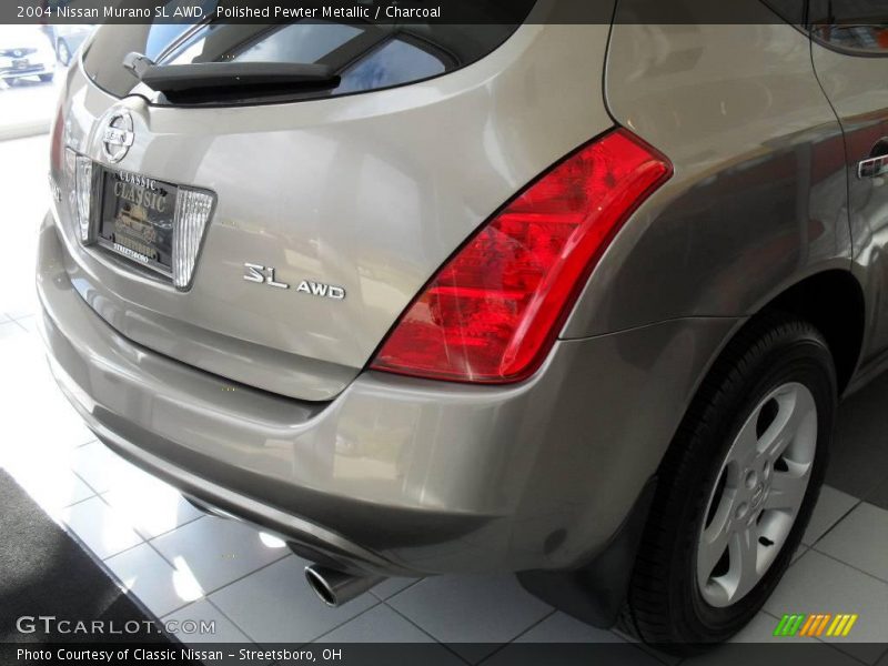 Polished Pewter Metallic / Charcoal 2004 Nissan Murano SL AWD