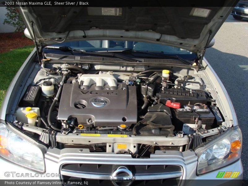 Sheer Silver / Black 2003 Nissan Maxima GLE