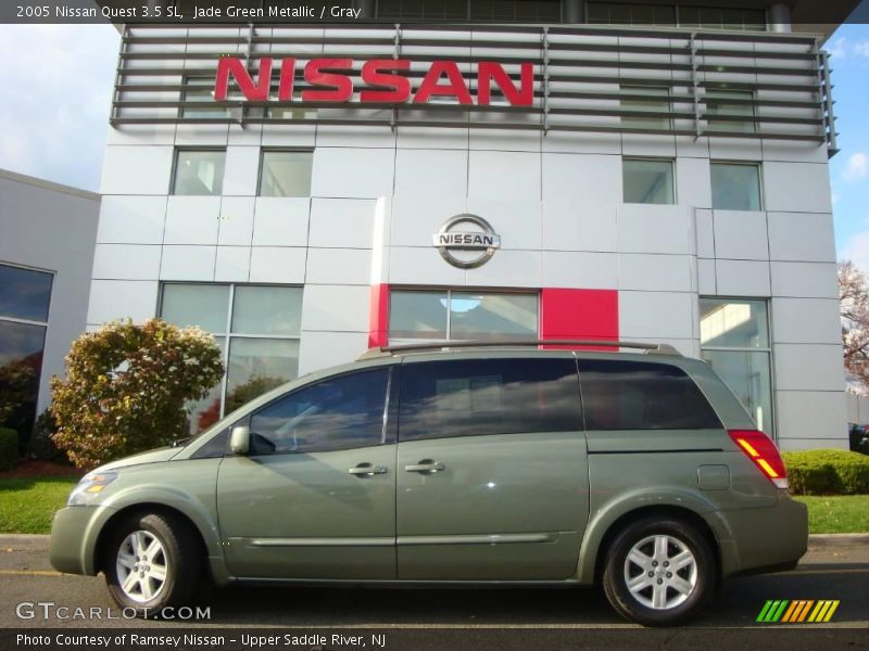 Jade Green Metallic / Gray 2005 Nissan Quest 3.5 SL