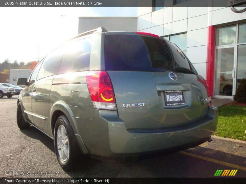 Jade Green Metallic / Gray 2005 Nissan Quest 3.5 SL